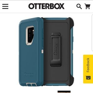 NWT Galaxy S9+ Defender Series Otterbox & Holster